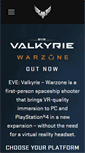 Mobile Screenshot of evevalkyrie.com